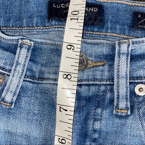Lucky Brand Jeans Size 2 / 26 by tag. Bridgette Skinny Stretch High Rise Denim - Picture 5 of 9